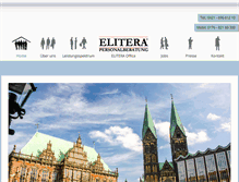 Tablet Screenshot of elitera.de